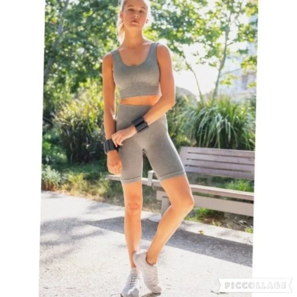 Essential Mineral-Washed Seamless Sports‎ Bra
